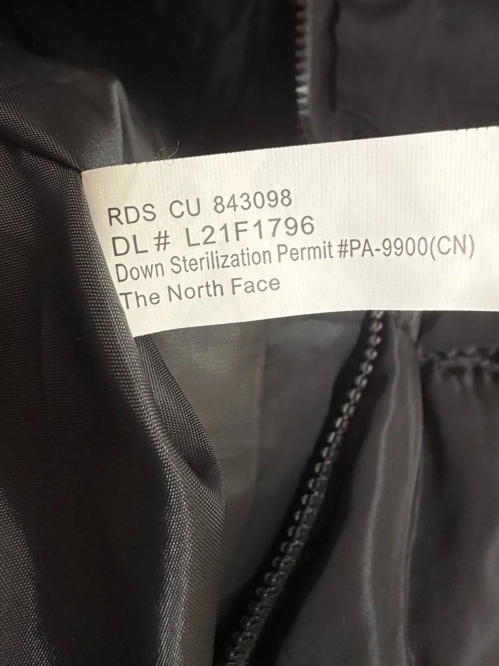 Vintage The North Face Nuptse 700 Fill Down Vest Men's XL Black Puffer Jacket